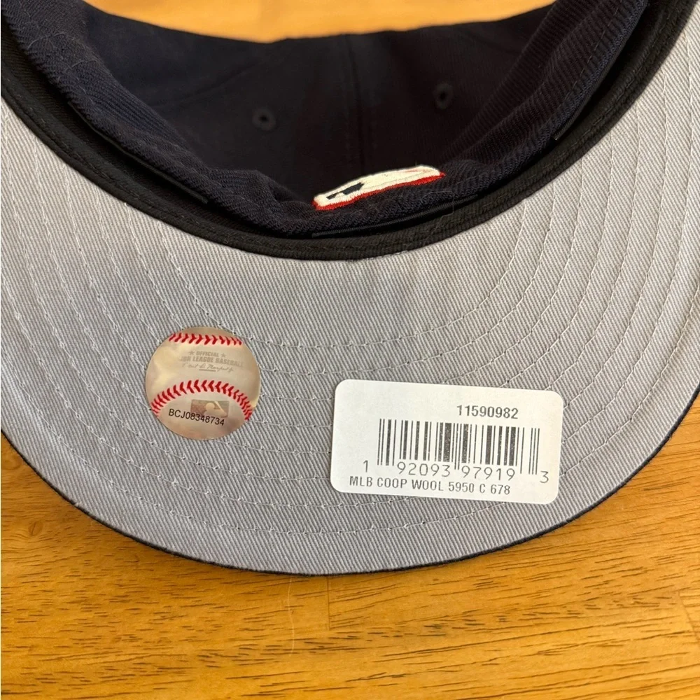New Era 59fifty 6-7/8 Cooperstown Angels fitted hat Black MLB